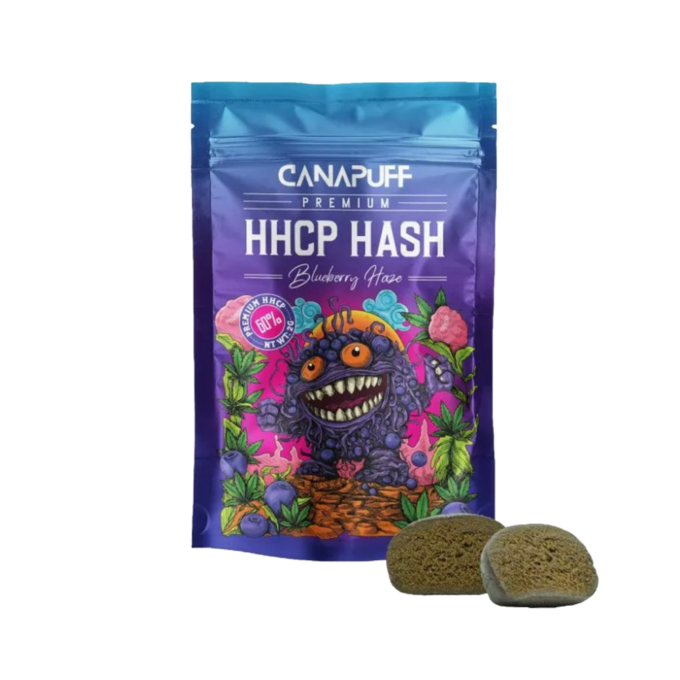 CanaPuff HHCP Hash Blueberry Haze, 60 % HHCP, 1 g